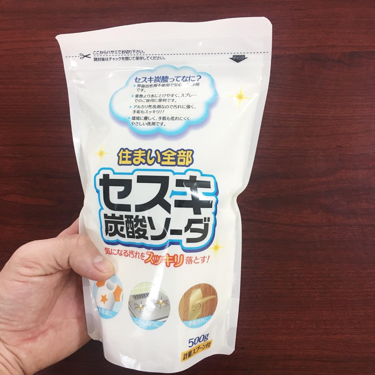 Bột tẩy trắng Baking soda Sesuki 500g Rocket nhập từ Nhật Bản