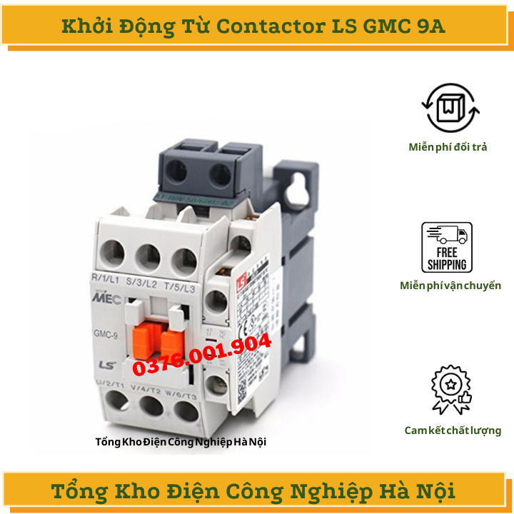 Khởi động từ 3 pha GMC9A/LS/220 v