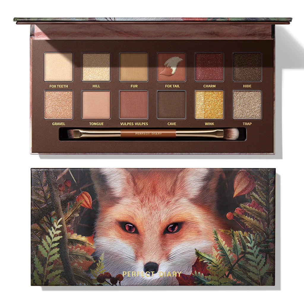 Perfect DiaryExplorerEyeshadowPalette14g.#13RedFox