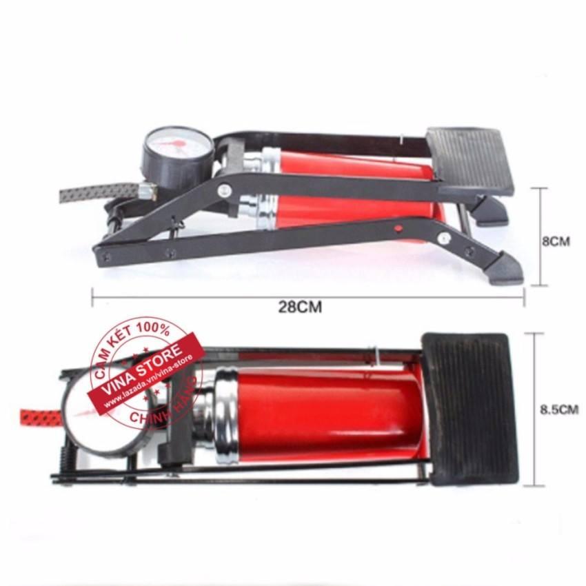 BƠM HƠI ĐẠP CHÂN MINI DÙNG CHO XE ĐẠP, XE MÁY, Ô TÔ, HỒ BƠI, PHAO BƠI,... BOM HOI DAP CHAN MINI DUNG CHO XE DAP, XE MAY, OTO, HO BOI, PHAO BOI