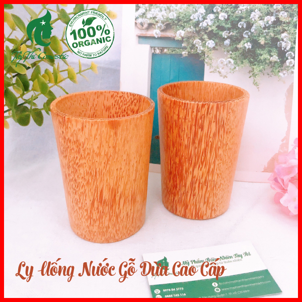 Ly Uống Nước Gỗ Dừa Cao Cấp