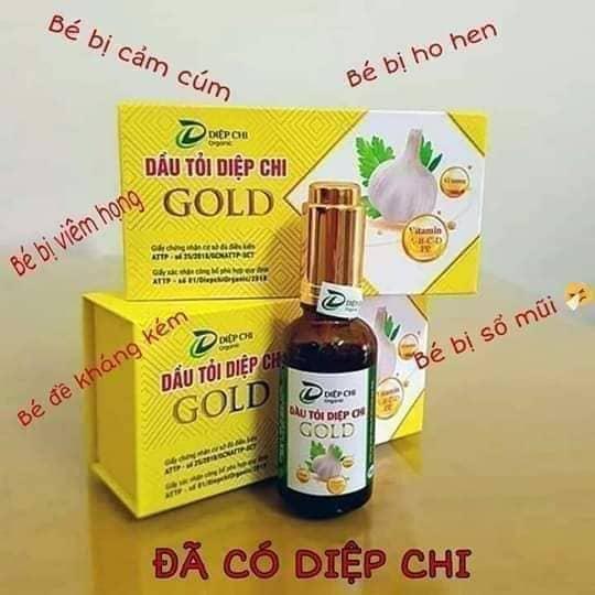 Tinh Dầu Tỏi Diệp Chi Loại Gold