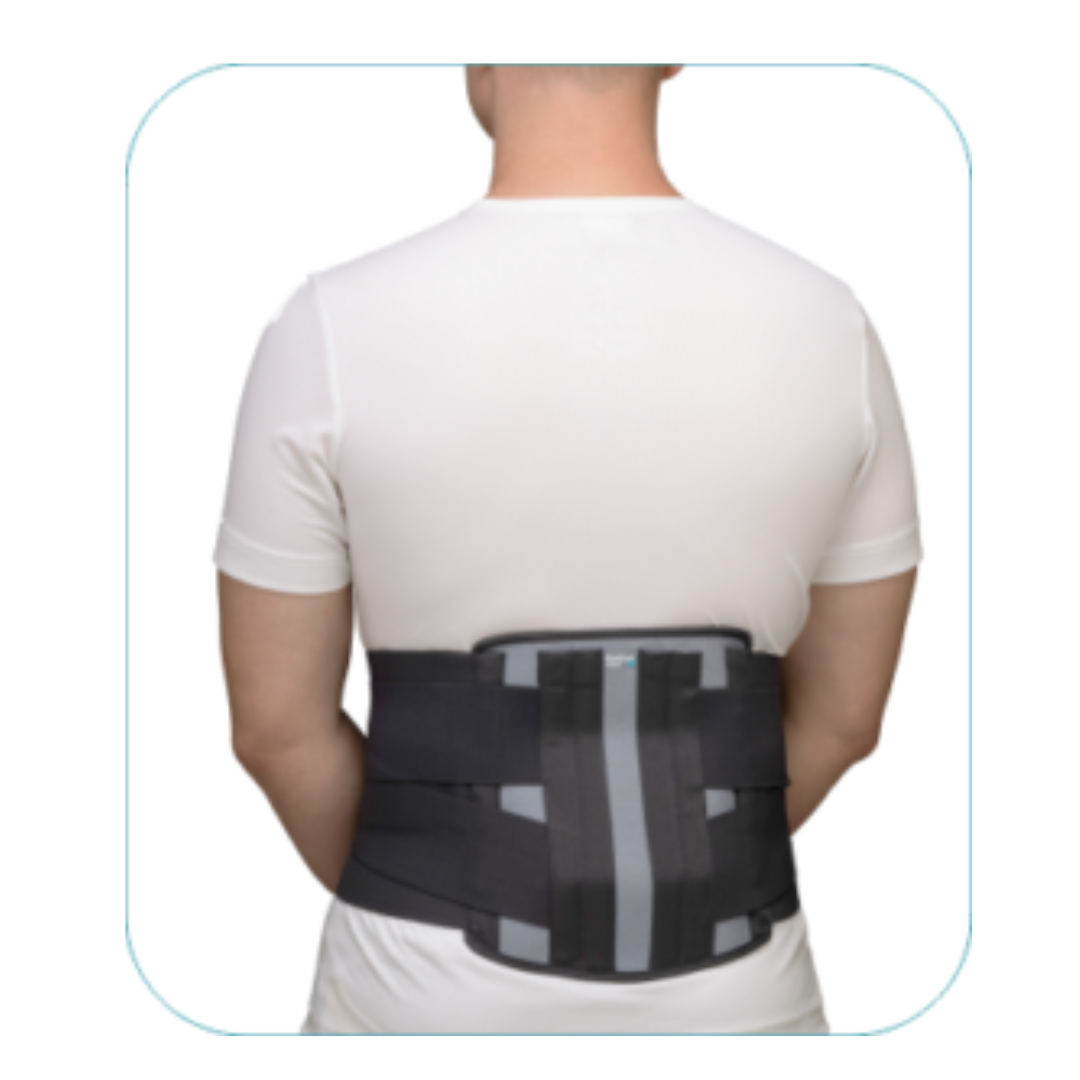 Đai Lưng Cột Sống - Đai cố định thắt lưng cột sống Elnova 1321 ( Màu đen) - LIKIMA