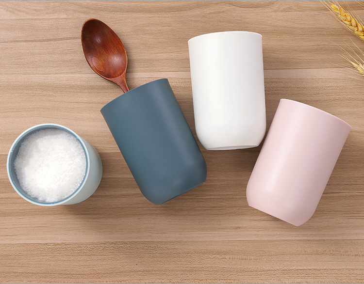 Cups toothbrush holder plastic barley