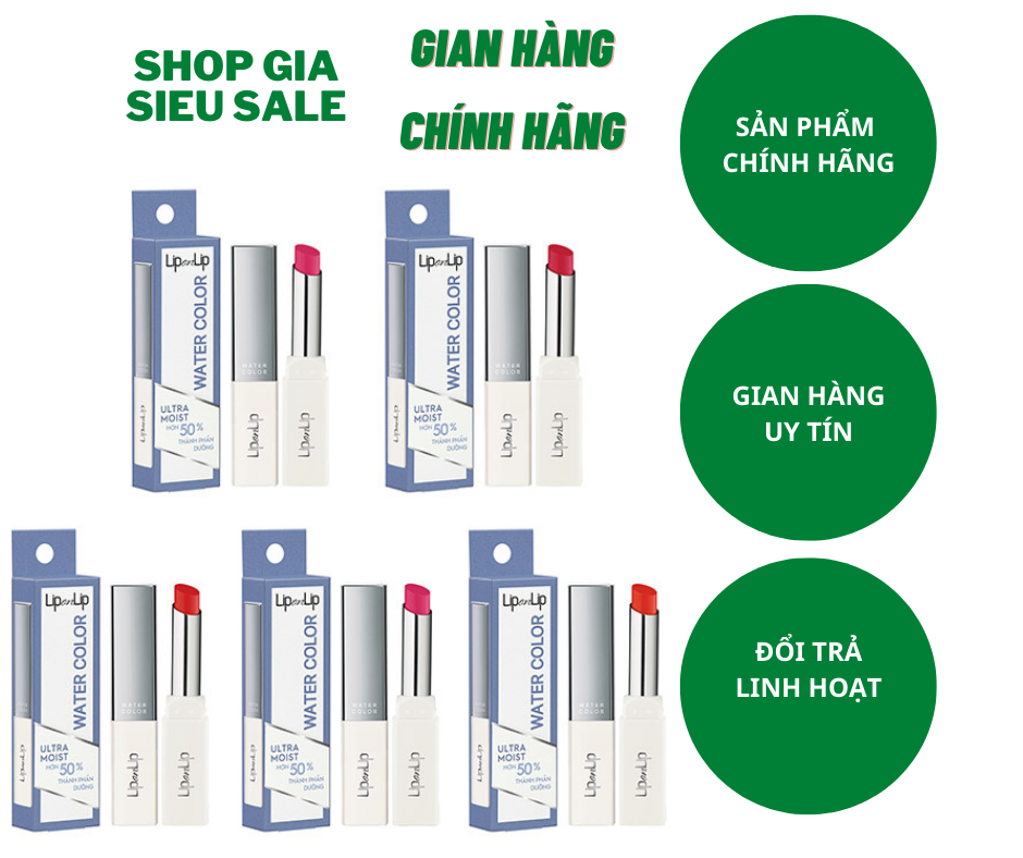 Son trang điểm - Lip On Lip Water Color
