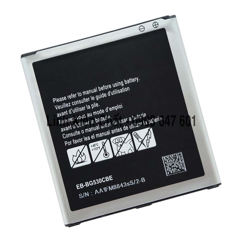 Pin cho điện thoại samsung galaxy j3 2016 j320 sm-j320h 2600mah zin