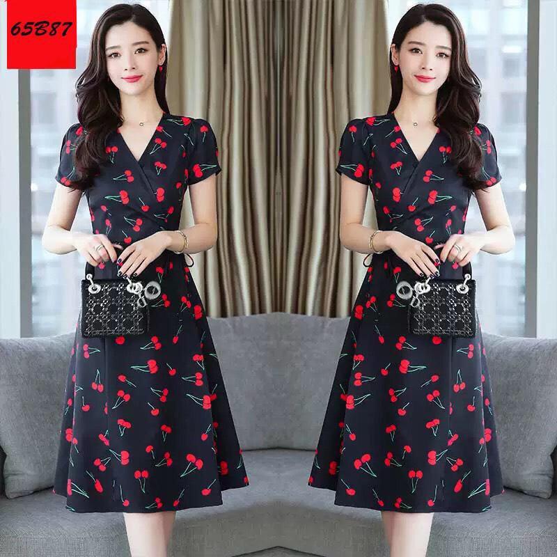 [HCM]ĐẦM XÒE CỔ TIM PHỐI TRÁI CHERY SIÊU XINH