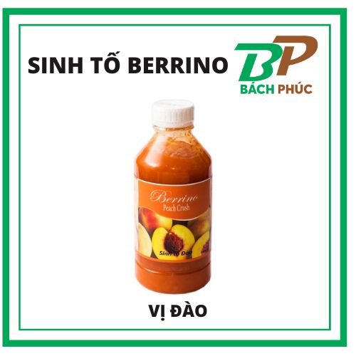 Sinh tố Berrino Đào - kho Bách Phúc Đà Nẵng-Kho pha chế Bách Phúc Đà Nẵng Kho pha chế Đà Nẵng