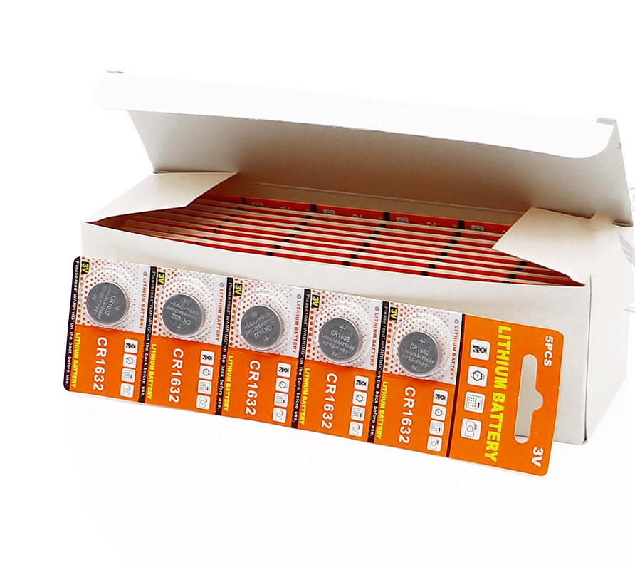 Vỉ 5 viên pin CR1632 Lithium Battery 3V ( GIÁ 5 VIÊN )
