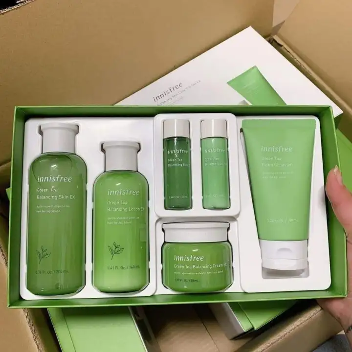 Innisfree Big Sale 40 Bo Green Tea Balancing Skin Care Trio Set Ex Tt 97250 1 5 49 000 Won 1 5 Www Sweetcorea Com