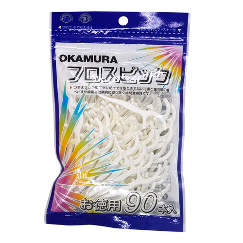 5 gói Chỉ kẽ răng Okamura Asahi gói 90 cây