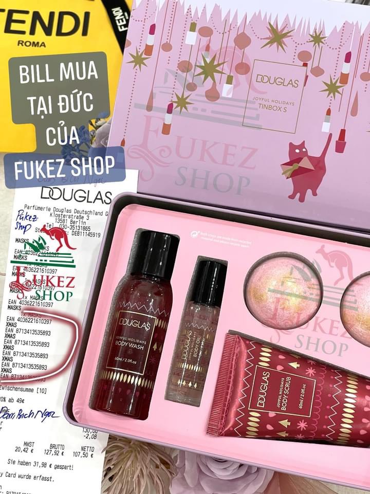 Set gift mỹ phẩm Douglas - Nội địa Đức