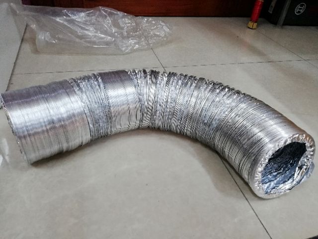 Ống bạc máy hút mùi D125mm x 8m
