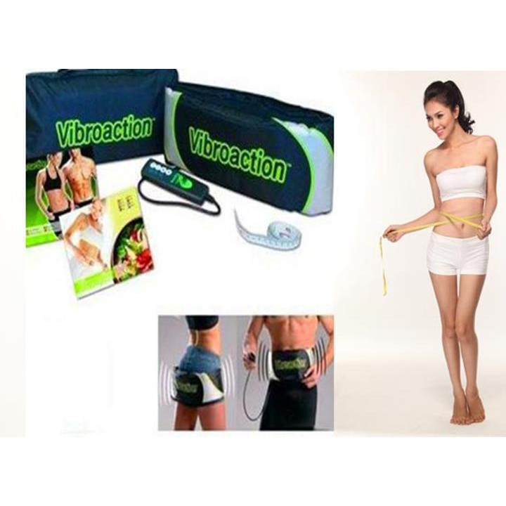 Đai mát xa Vibroaction - Đai massage bụng vibroaction