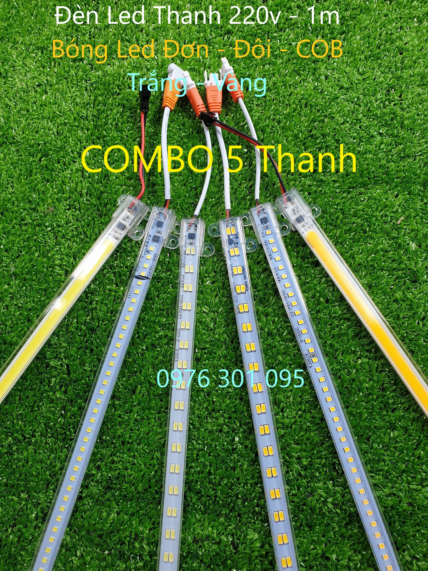 Đèn Led Thanh 220V Dài 1 Mét