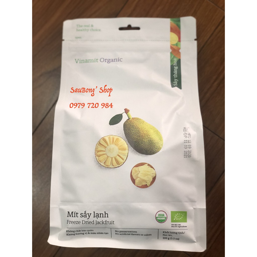 Mít Sấy Lạnh VINAMIT 100g (gói)