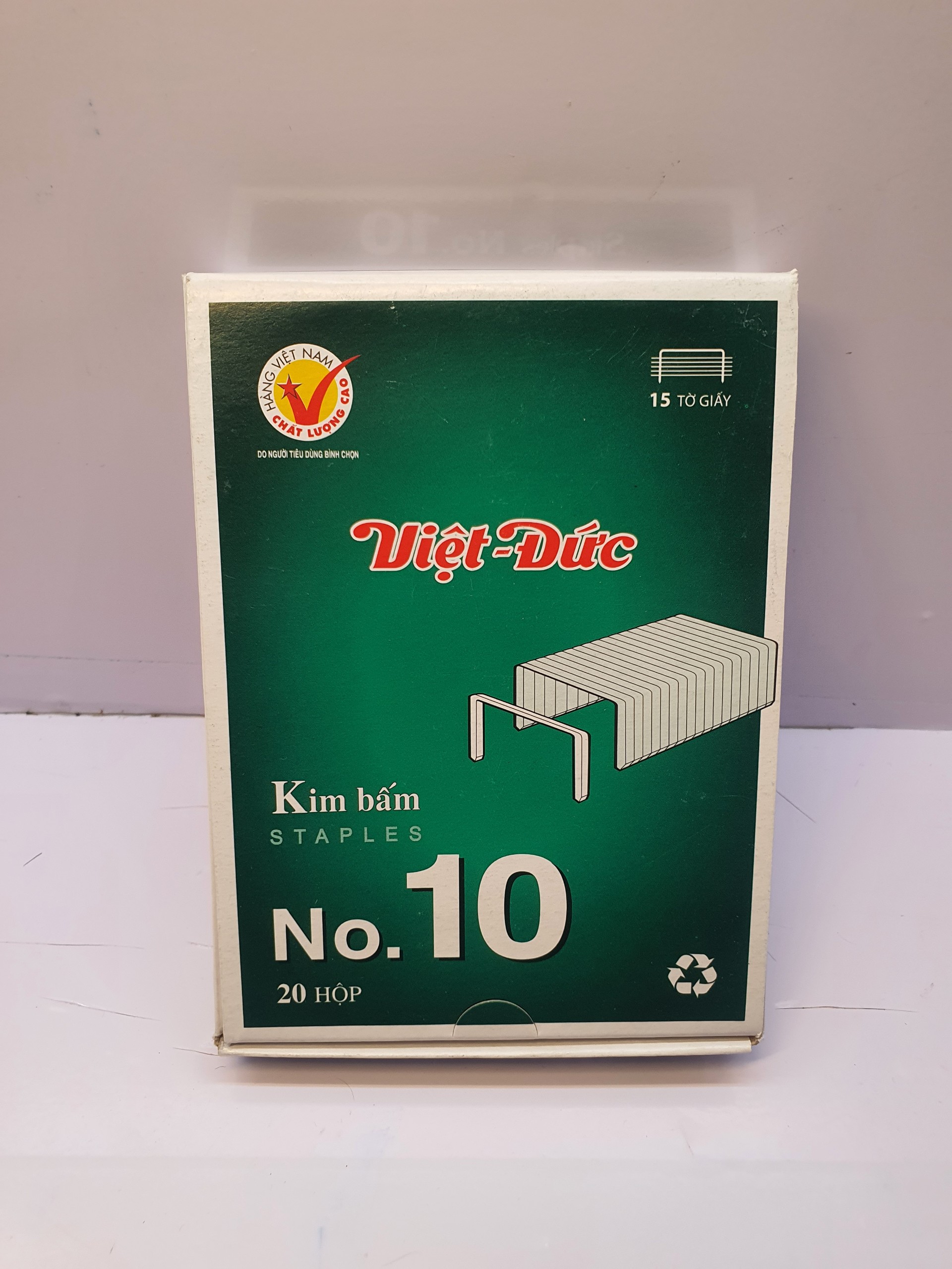 (Hỏa Tốc ) Combo 20 Hộp Kim Bấm No.10 Việt Đức