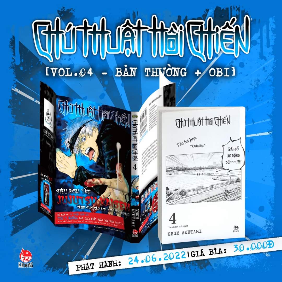 Truyện _ Chú Thuật Hồi Chiến (Các phiên bản) - NXB Kim Đồng