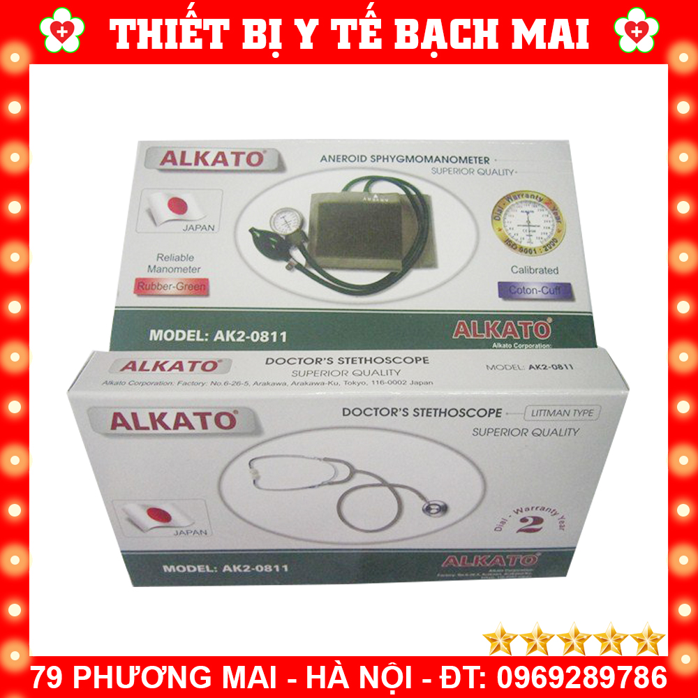 Máy Đo Huyết Áp Cơ Alkato AK2-0811 Nhật Bản