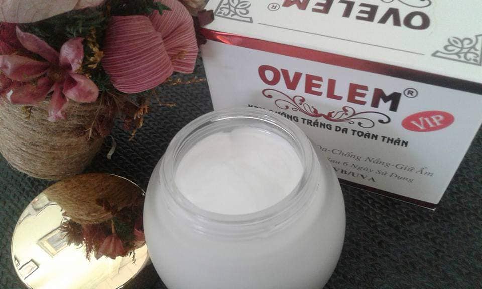 KEM DƯỠNG TRẮNG BODY OVELEM