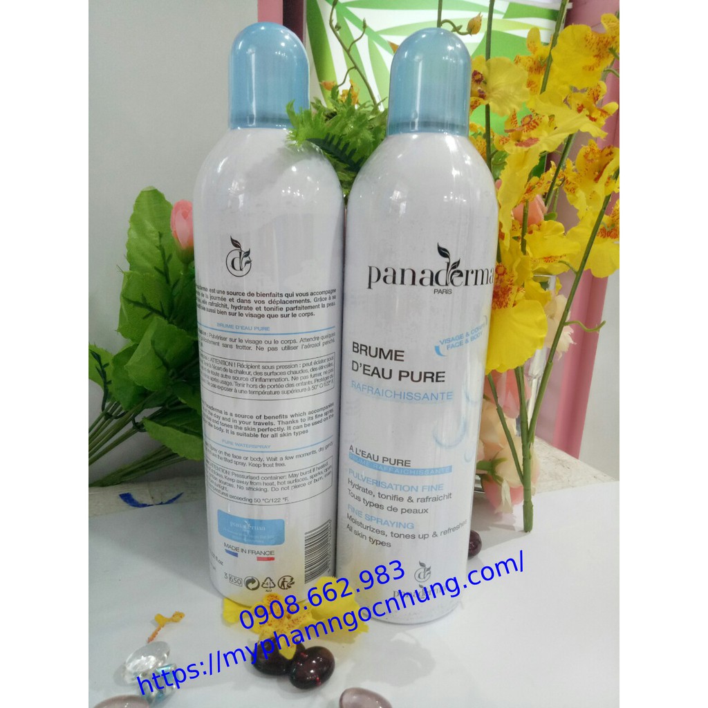 [HCM]Xịt Khoáng Panaderma 400ml