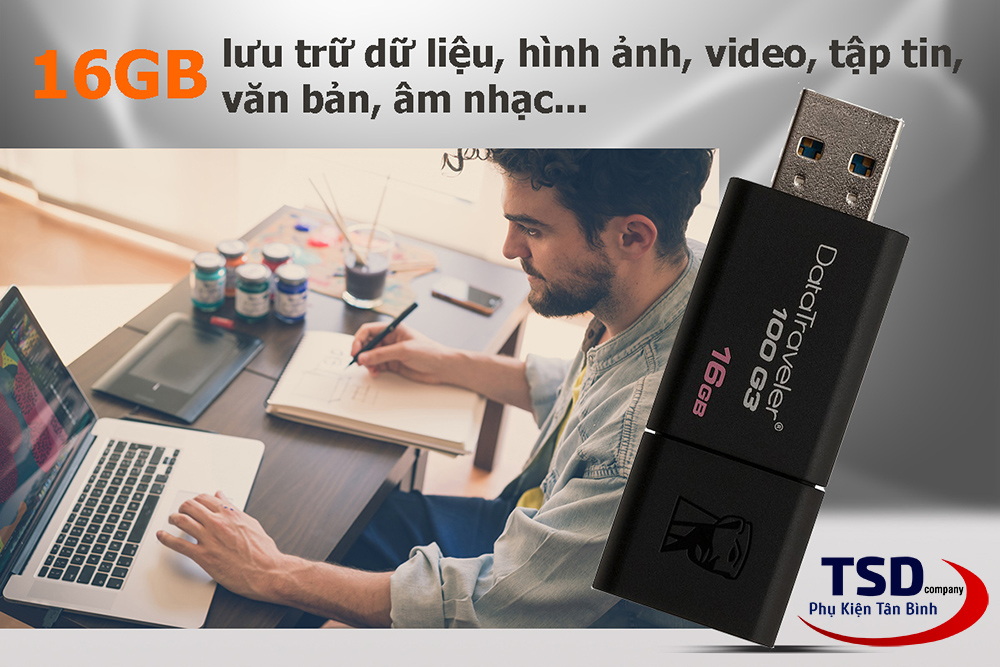 [HCM]USB 3.0 Kingston 16GB Tốc Độ Cao