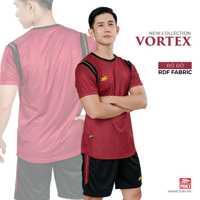 BỘ QUẦN ÁO ĐÁ BÓNG RIKI VORTEX - Thấm hút mồ hôi