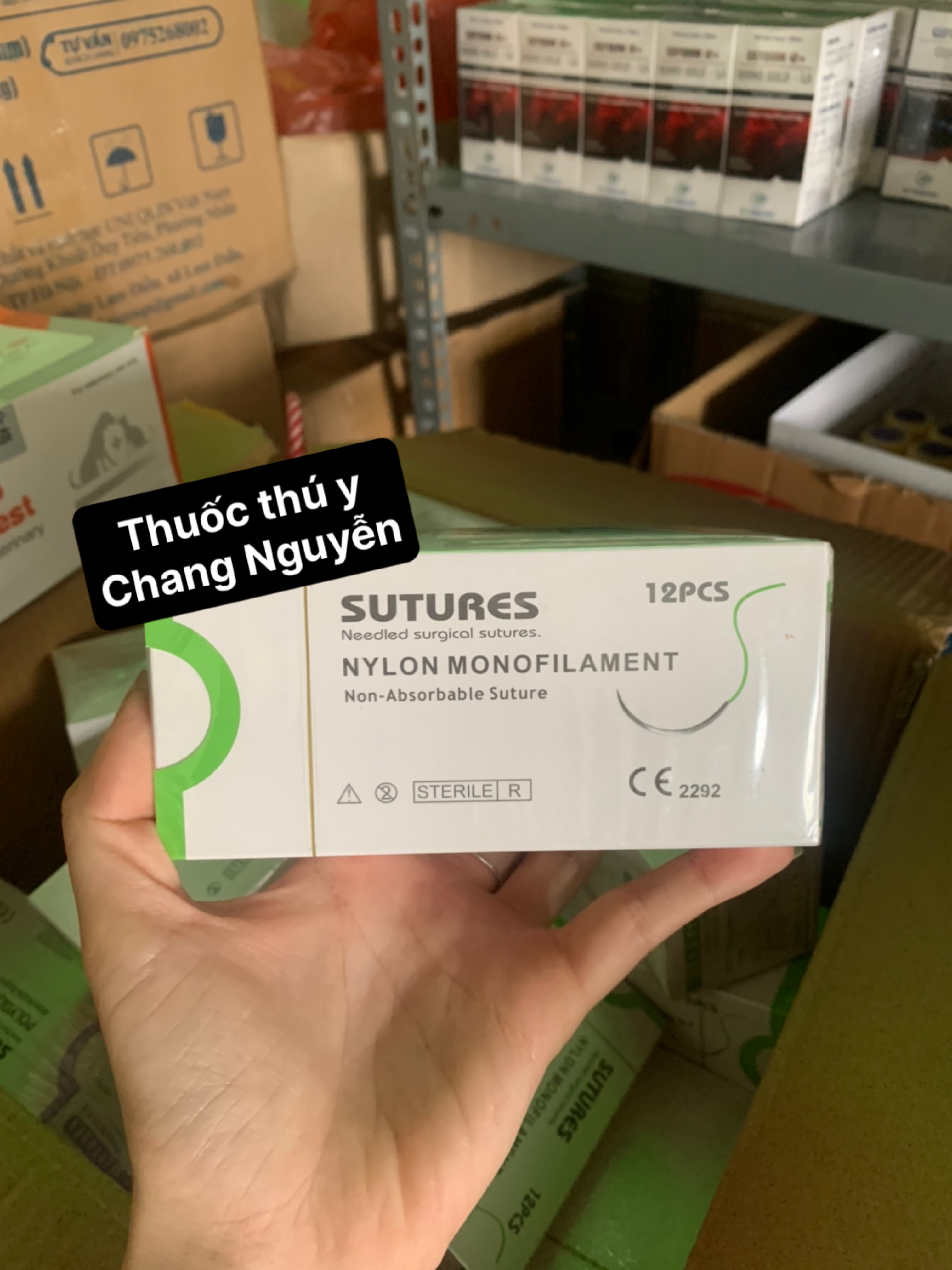 [COMBO 3 SỢI] Chỉ NYLON Không Tiêu - Chỉ Phẫu Thuật