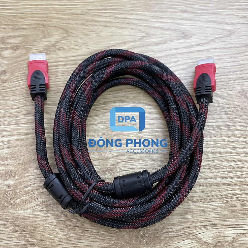 Cáp HDMI 2 Đầu Chống Nhiễu Bọc Dây Dù