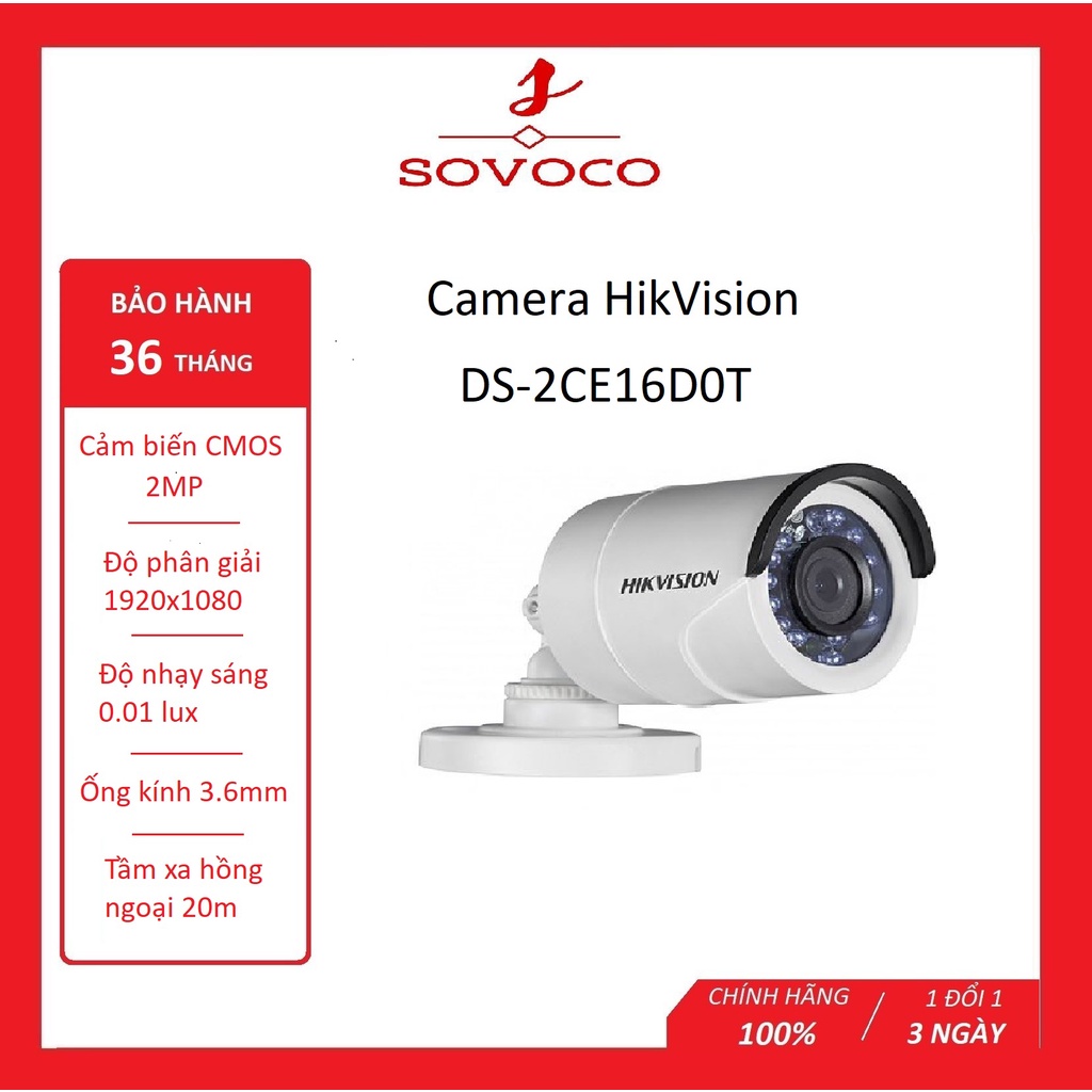 Camera HikVision DS-2CE16D0T