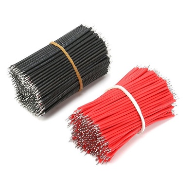 Dây điện si chì 30cm màu đỏ cắm test mạch điện( 10 sợi)