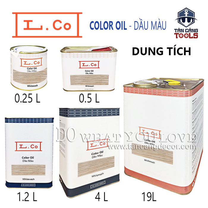 L.Co Dầu Màu – Màu Driftwood COLCA