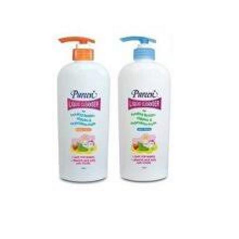 Nước rửa bình sữa, núm vú, rau quả Pureen 750ml (Hương Bạc Hà)