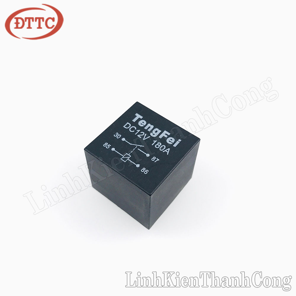 Relay 12vdc 180a 4 chân