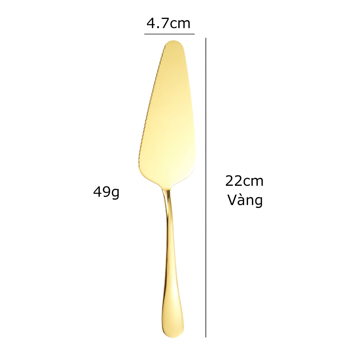 Convenient pizza and cake picker made of durable stainless steel