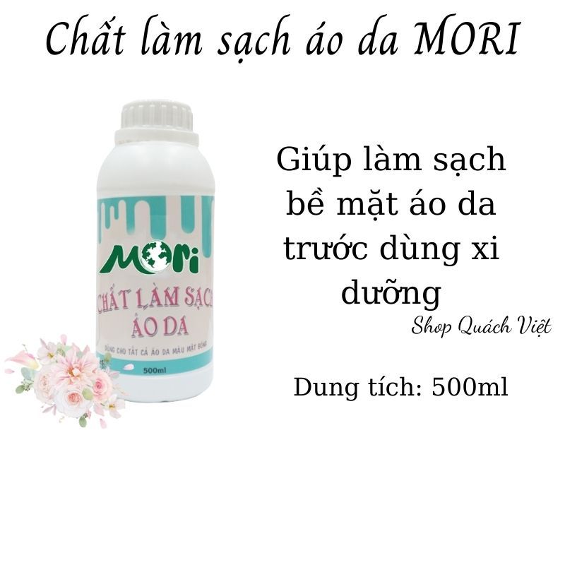 Xi đen áo da MORI, dung tích 500ml