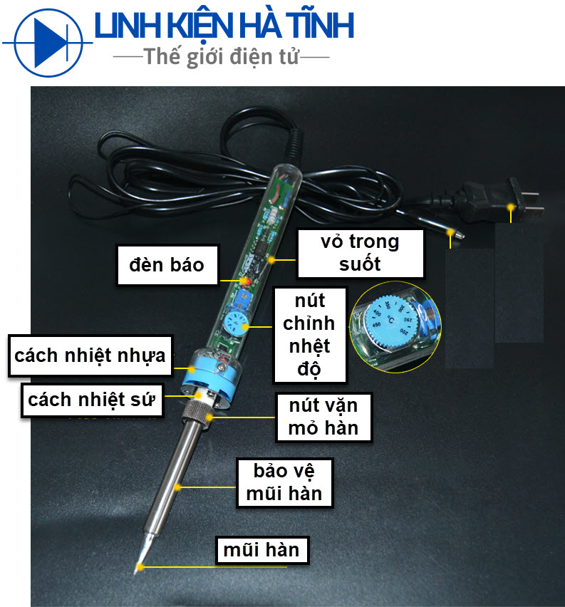907 Temperature-Adjustable Soldering Iron