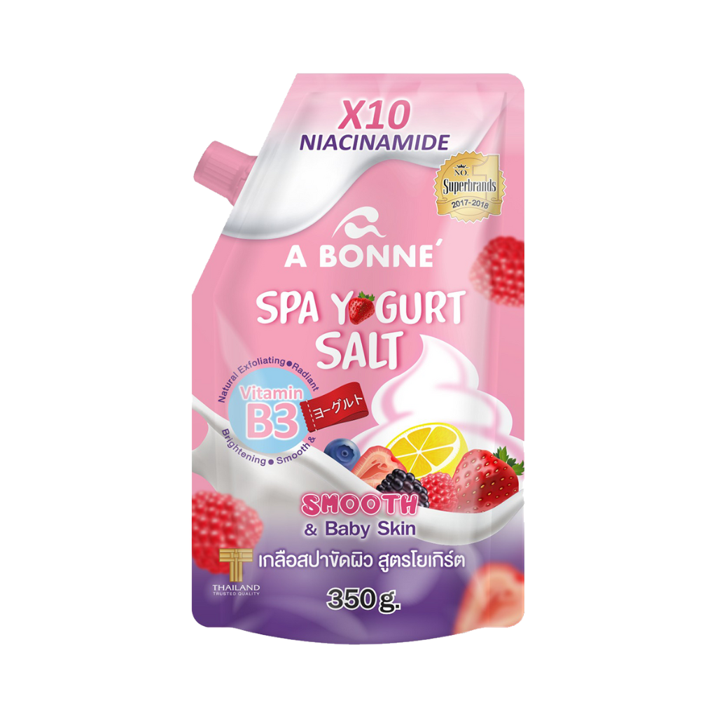Muối tắm sữa bò vitamin c yo gurt tẩy tế bào chết a bonne spa milk salt thái lan - 350gr lyo shop