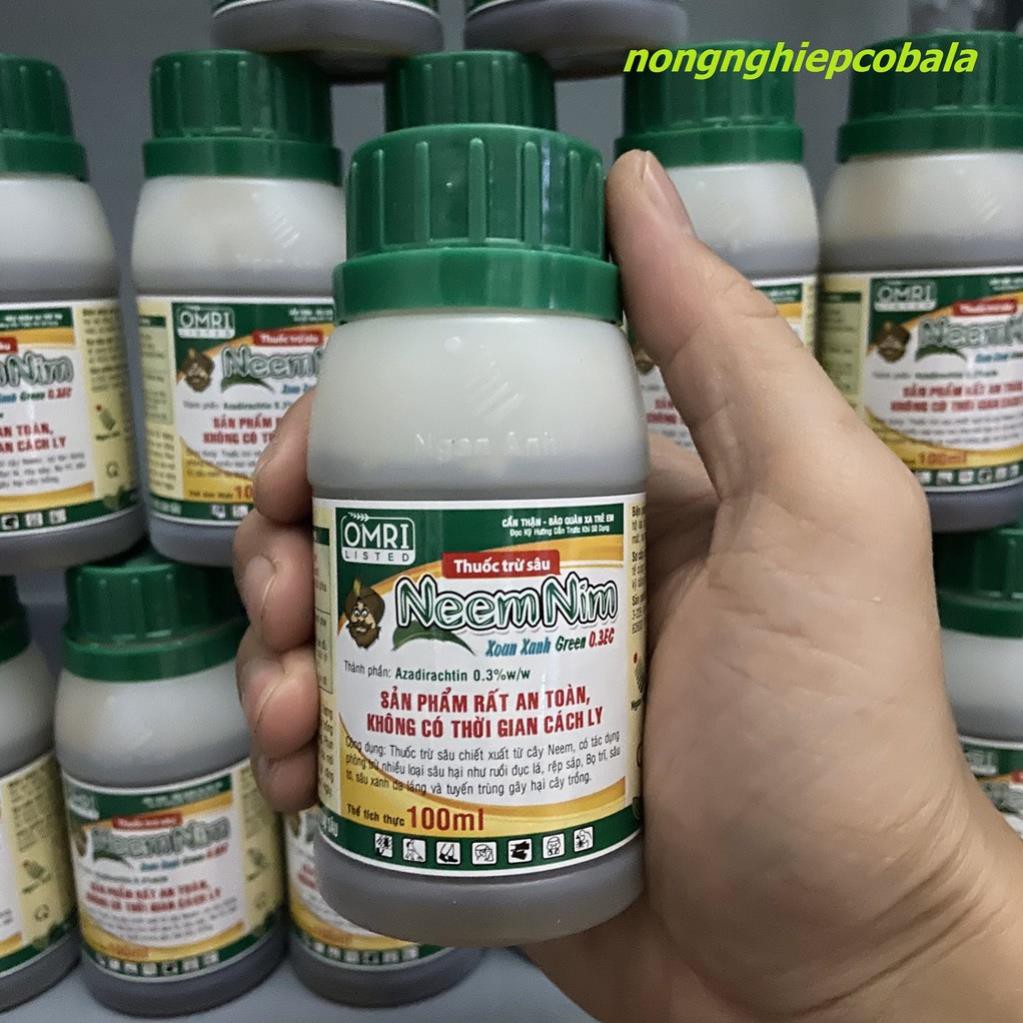 Dầu neem hữu cơ bảo vệ cây trồng 100ml nguyentringuyentri