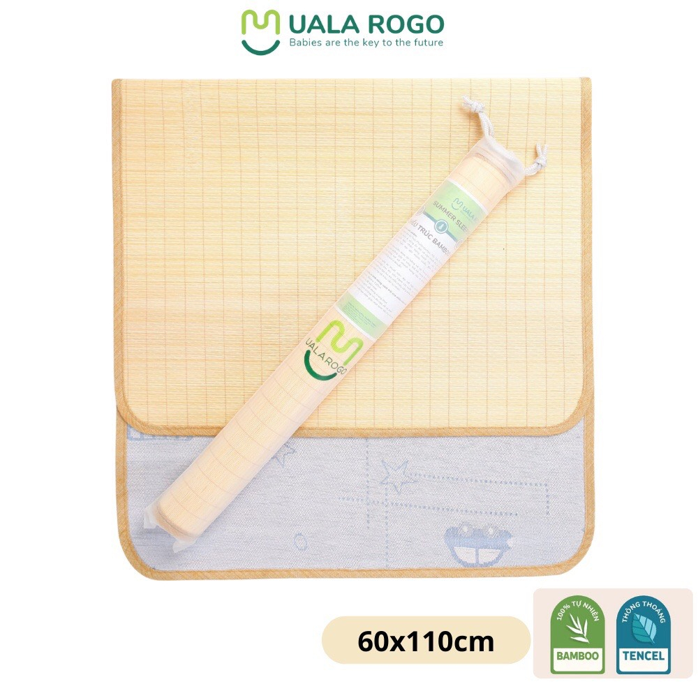 Chiếu trúc bamboo ula rogo cho bé hàng  ( 60x110cm )