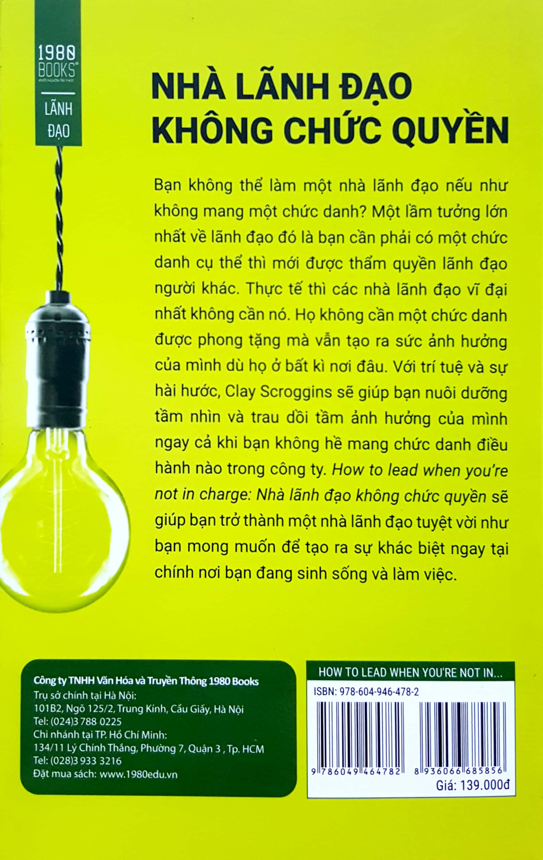 Fahasa - Nhà Lãnh Đạo Không Chức Quyền