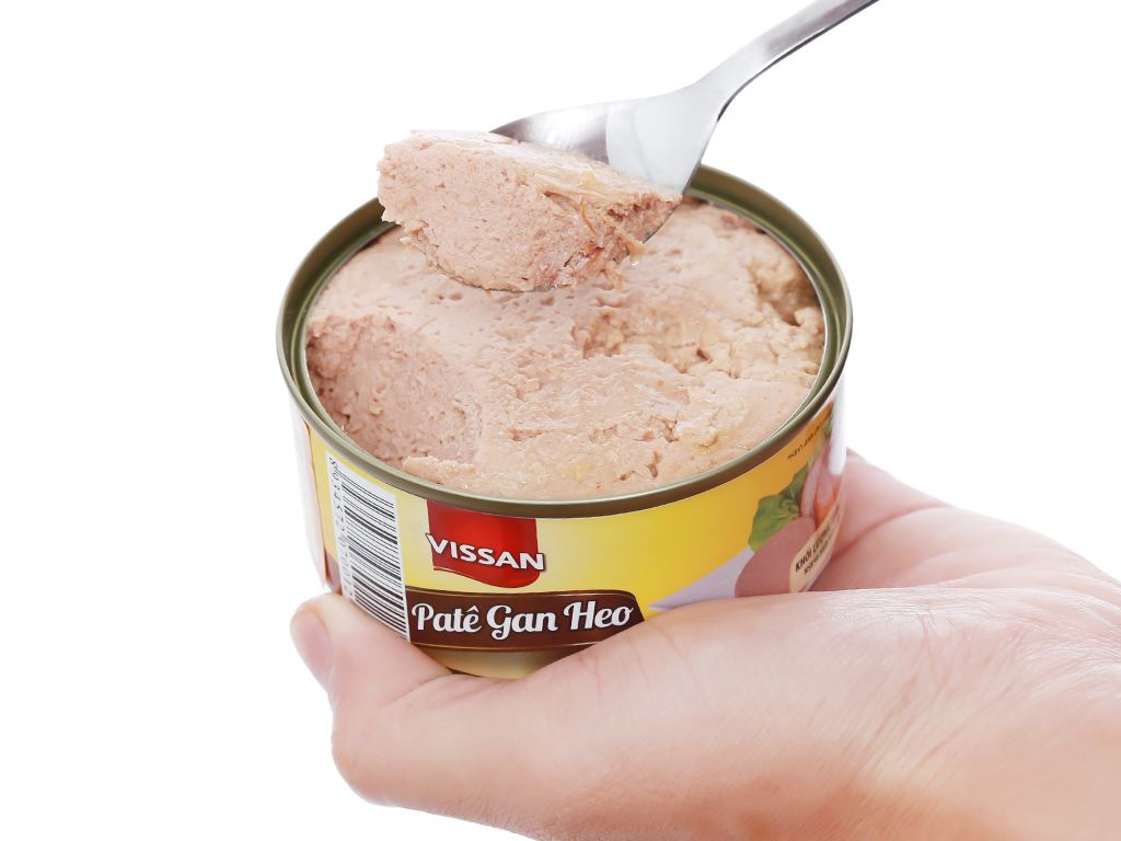 Combo 04 Hộp Pate gan Vissan 170g