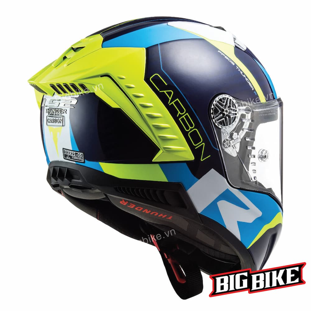 MŨ BẢO HIỂM LS2 FF805 THUNDER RACING 1 CARBON