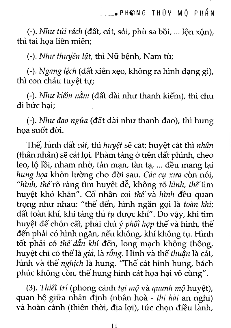 Sách Phong Thủy Mộ Phần
