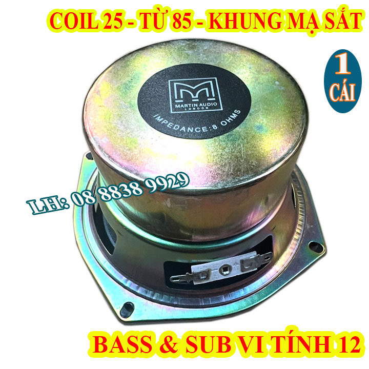 Loa bass 12 vi tính từ 85 coil 25 nhâp khẩu - giá 1 loa