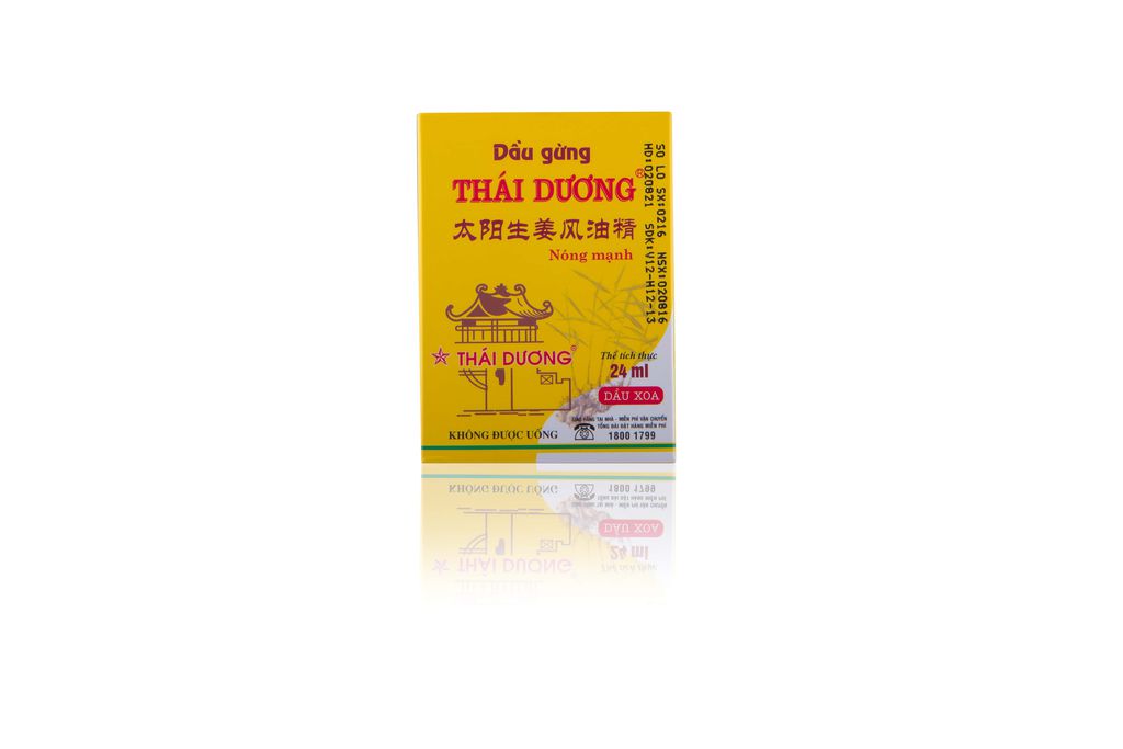 Dầu gừng Thái Dương (Chai 6ml/24ml)