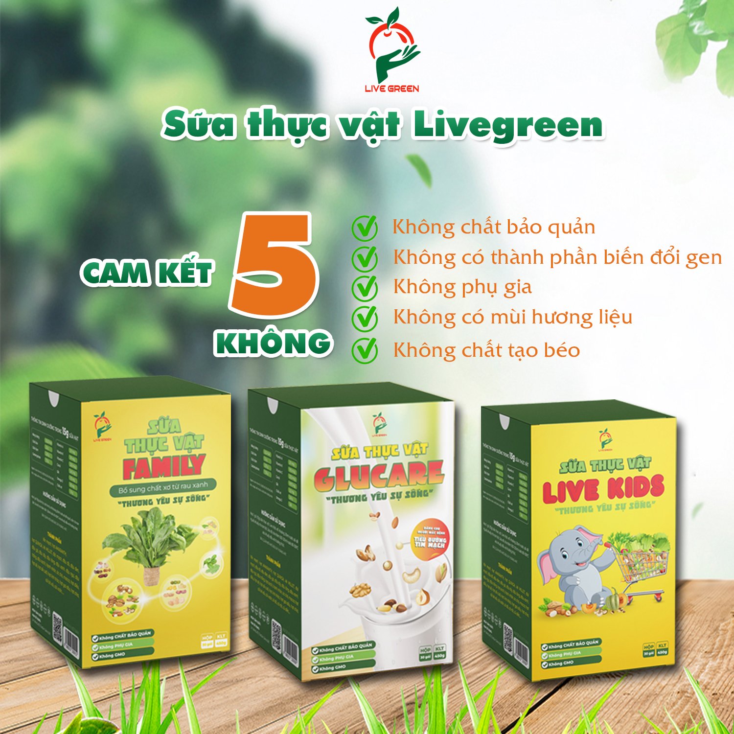 COMBO 3 DÒNG SỮA THỰC VẬT