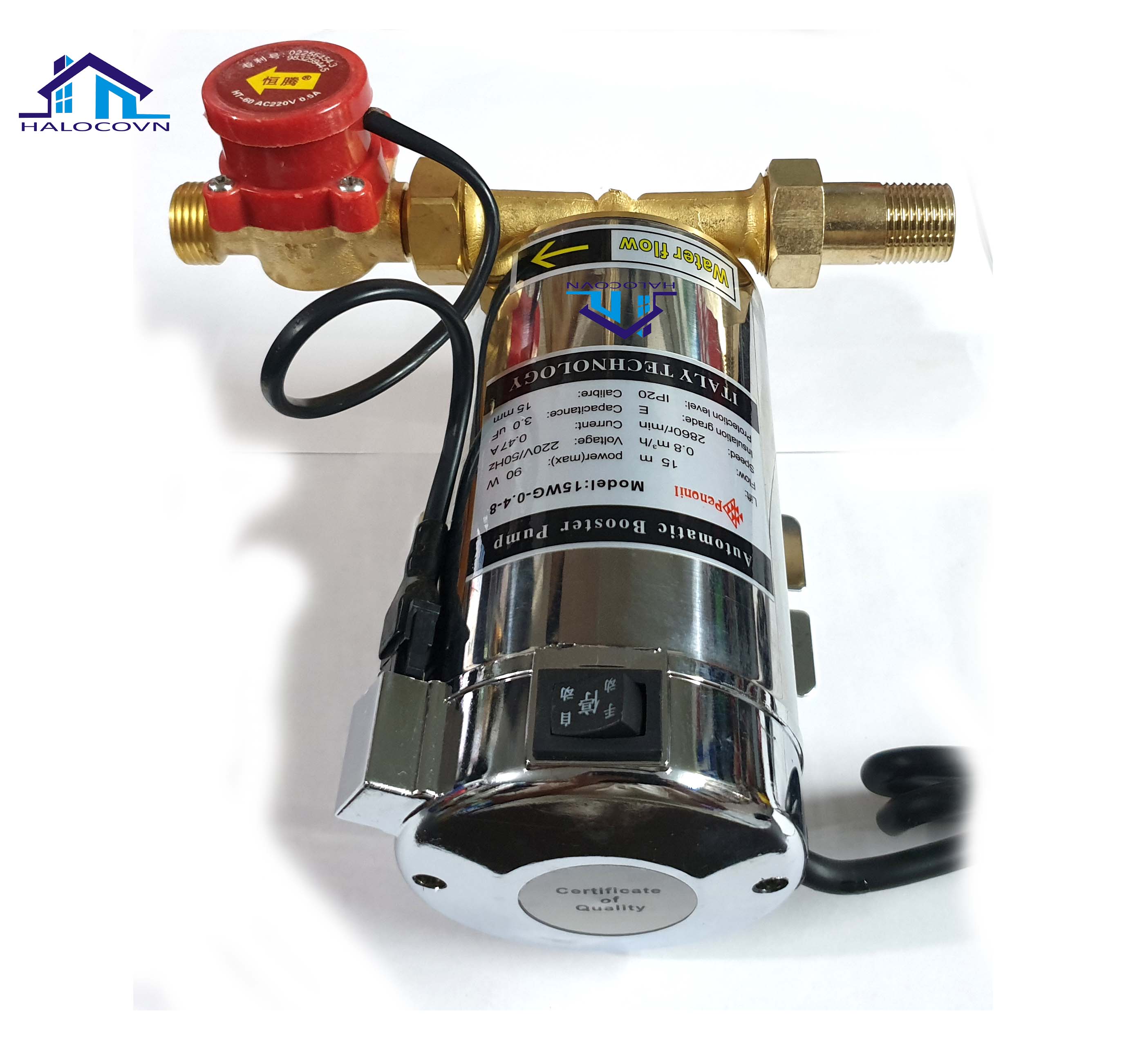 Máy bơm tăng áp từ tự động Penronil 100W
