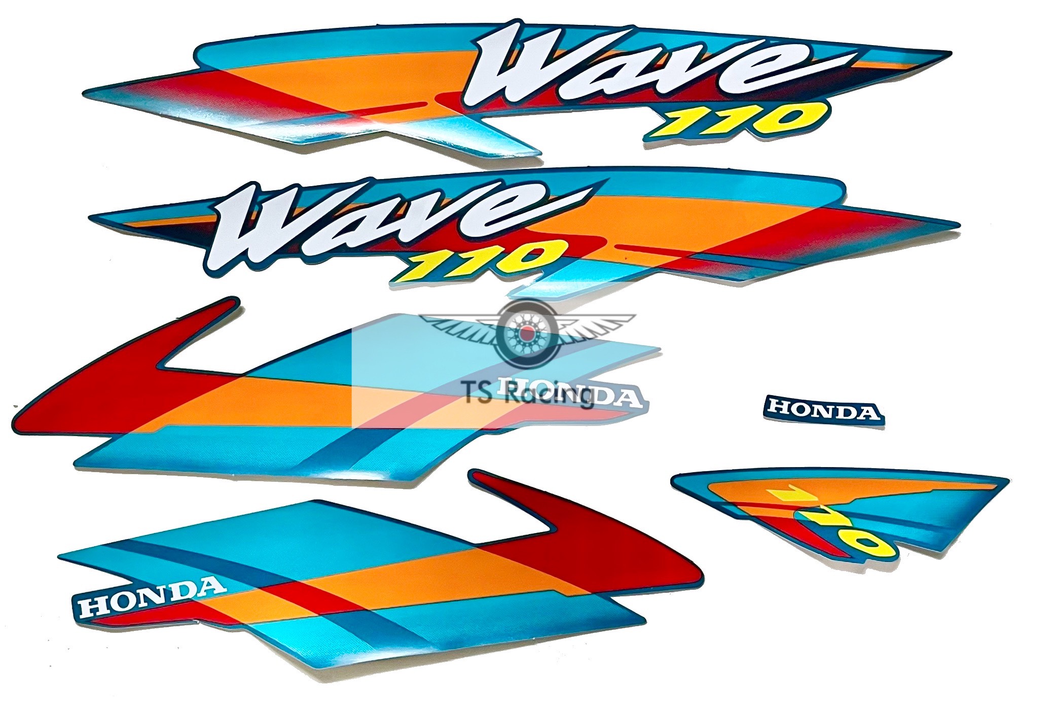 Tem dán xe wave thái 110 - wave alpha - wave nhỏ