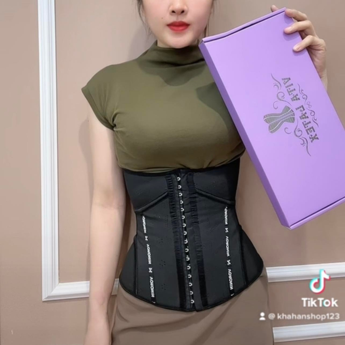 BẢN NÂNG CẤP 2025 đai Voronin biến nhiệt cao cấp mới (tặng kèm thanh nới + áo liner + thước đo)-lựa chọn hoàn hảo để có 1 body mơ ước